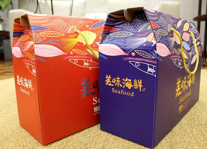 海产品礼盒包装系列
