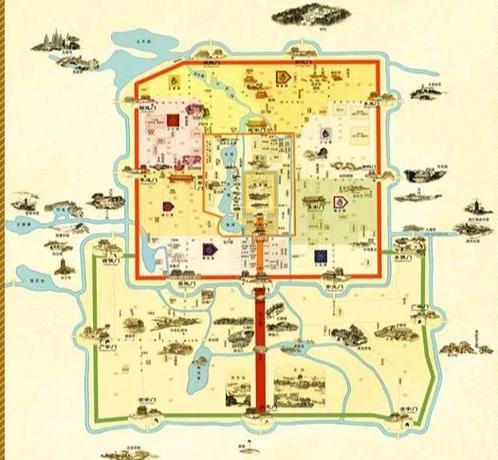 北京地图全景地图缩略图