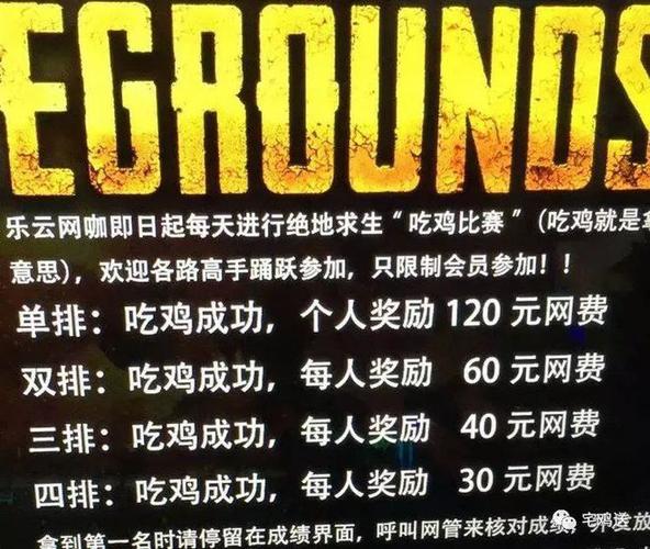 网吧吃鸡活动奖励怎么搞