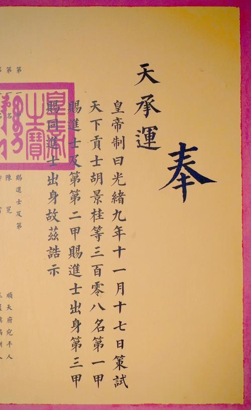 庶子扶摇录科举