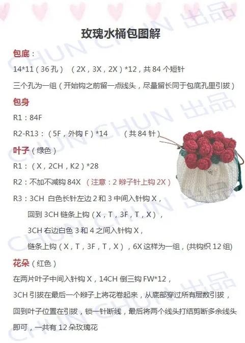 玫瑰花钩法图解缩略图