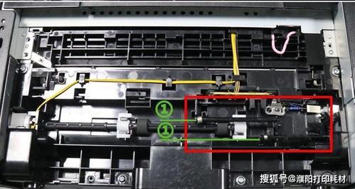 京瓷打印机更换墨粉盒步骤图解