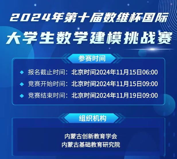 数维杯国际竞赛
