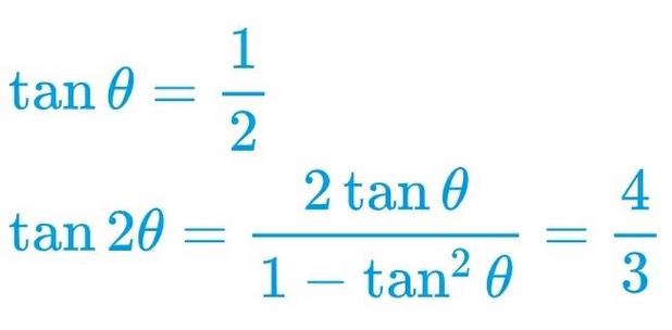 tan2α等于什么