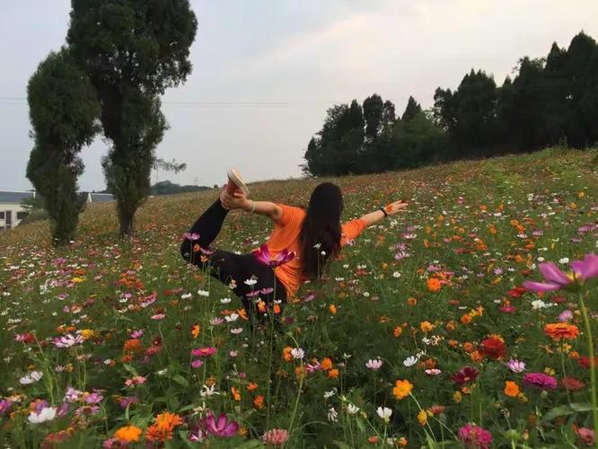 你和花儿一样绽放了该怎么接