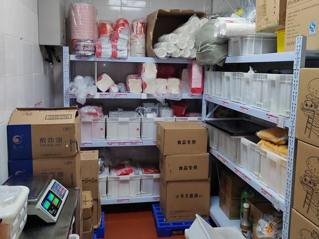 外卖店铺下面展示商品