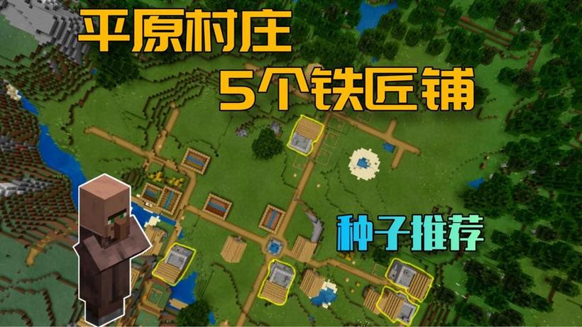 我的世界基岩版平原村庄缩略图