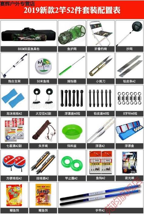 钓鱼工具有哪些