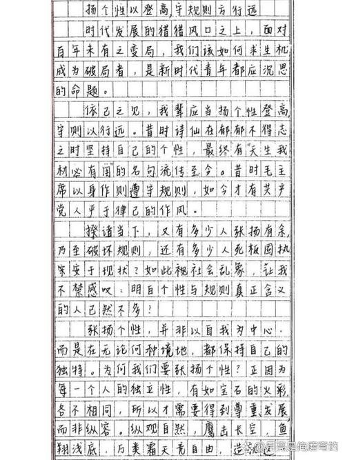 规则作文