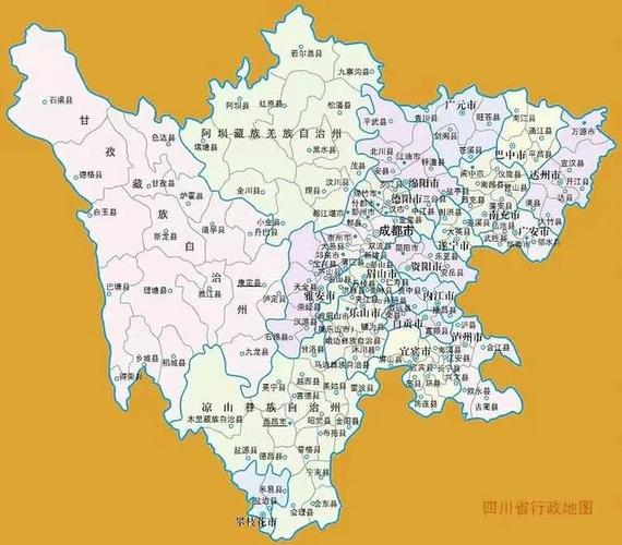 四川地图全图可放大图片 全国缩略图