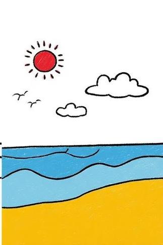 10秒画大海
