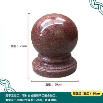 大门柱子顶放圆球风水截图