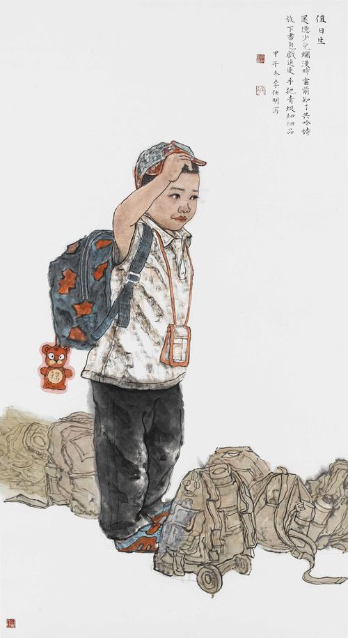 壁画男孩正太