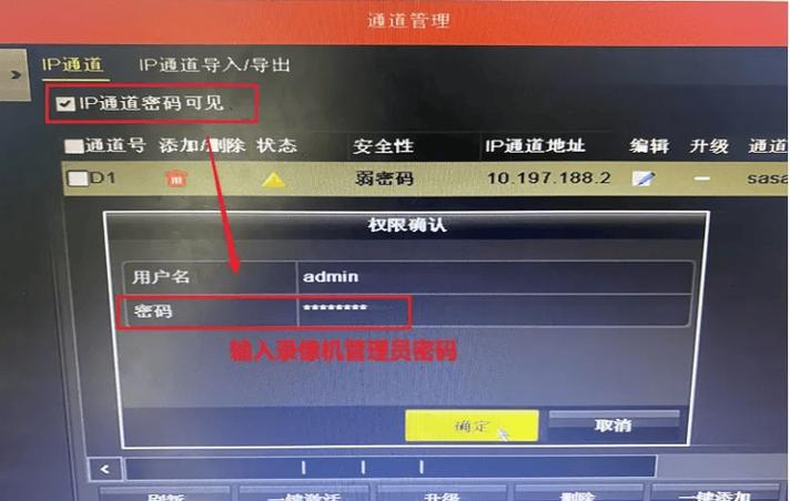知道摄像头的ip地址可以看吗
