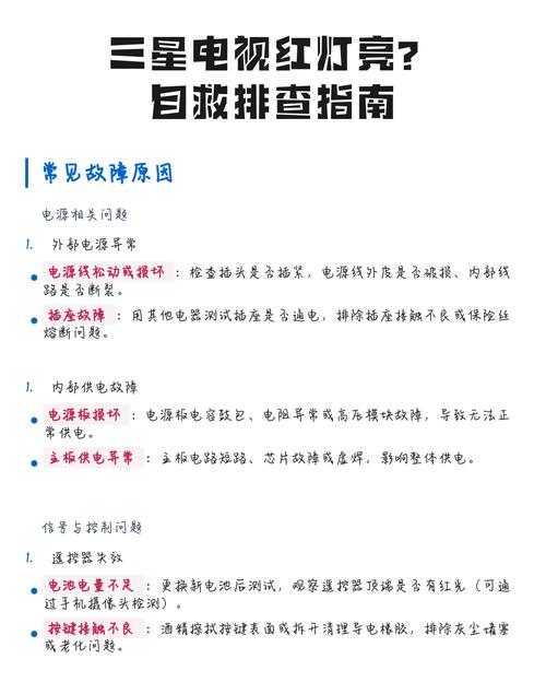 三星电视闪5次解决方法