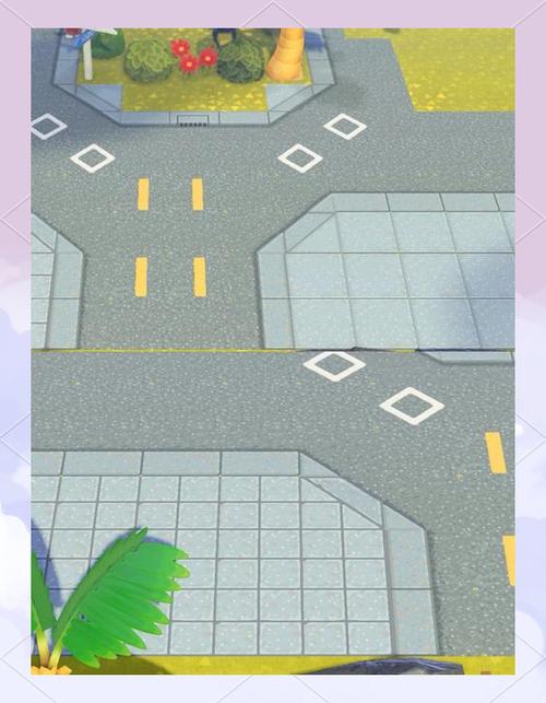 动森马路地砖设计码