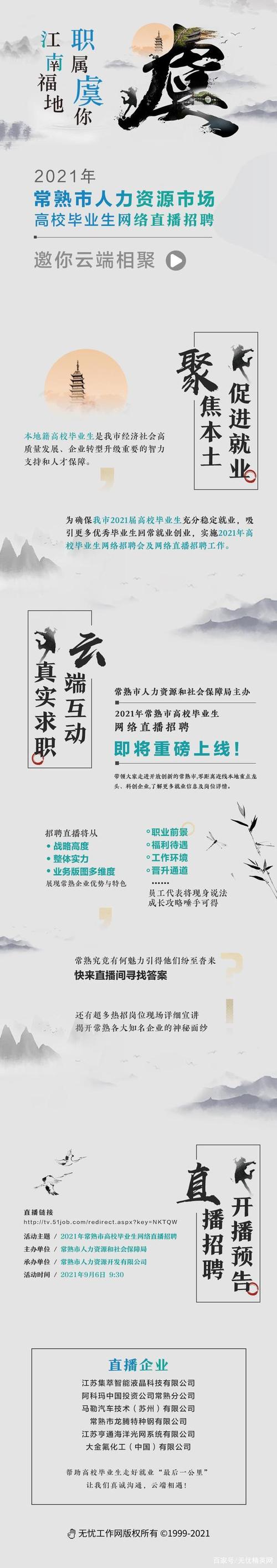 常熟人才市场最新招聘