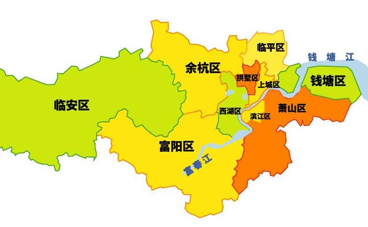 杭州几个区