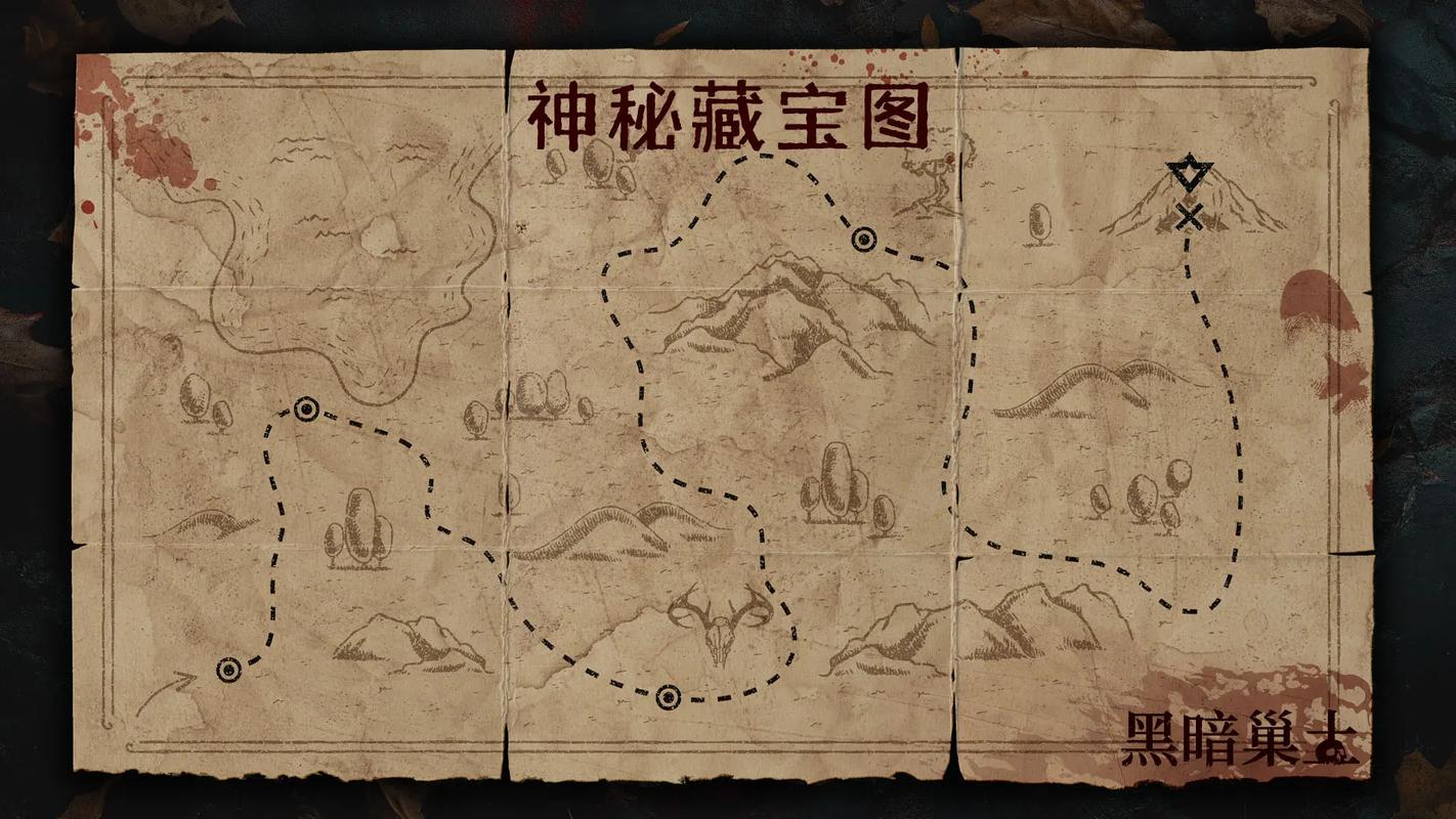 拘魂阁秘辛四张藏宝图