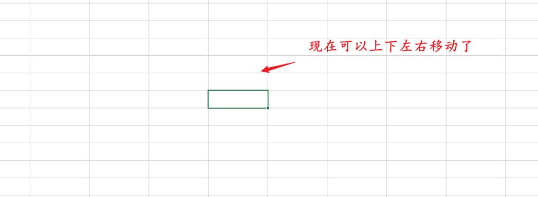 wps表格按左右键整个表格都移动