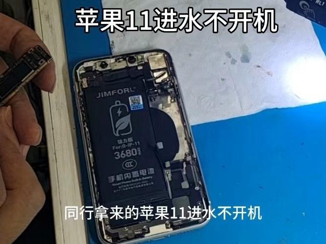 苹果11手机掉水但是一切正常
