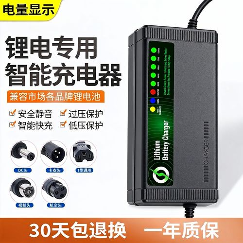 60v自动断电锂电充电器