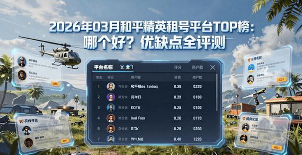 和平精英借号平台