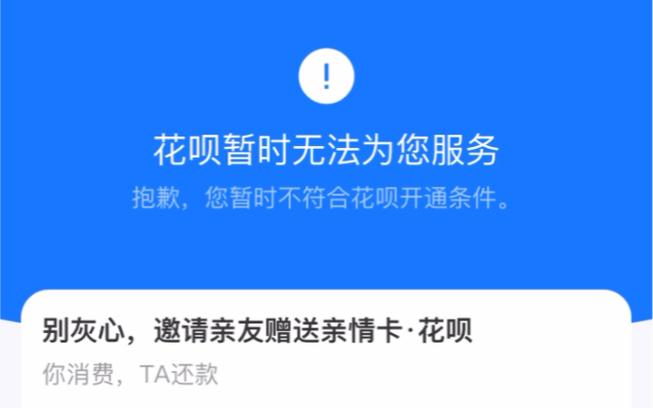 为什么支付宝扫码不能用花呗游戏截图