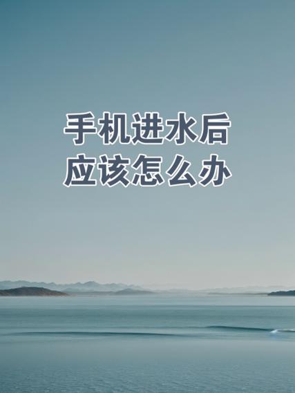 手机进水一直自动开机关机怎么办