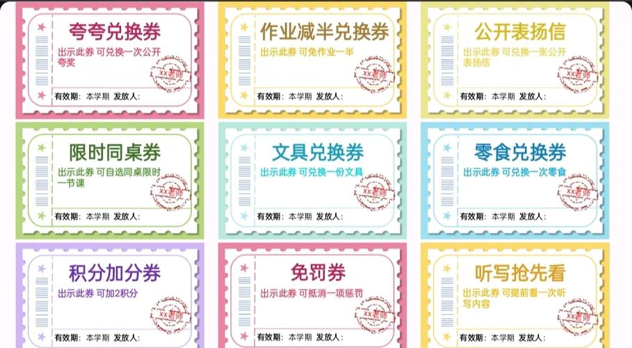 学生奖励券有哪些