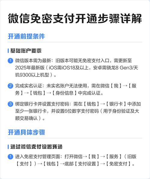 微信小额免密支付如何开通