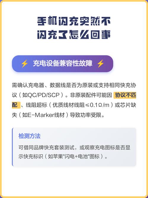 手机闪充突然不闪充了怎么回事图标