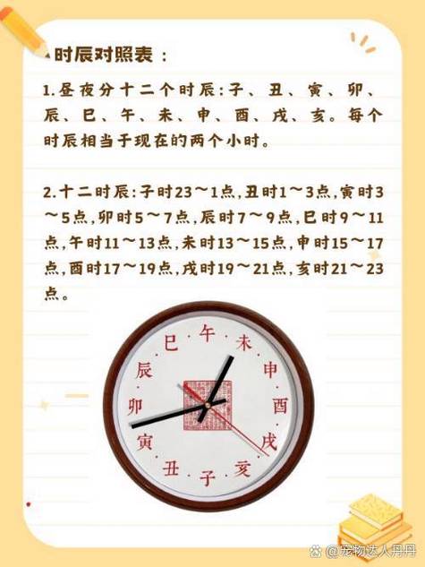 十二时辰配对表