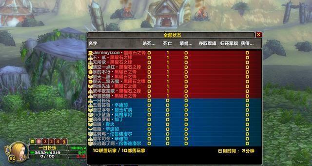 魔兽怀旧服跨服战场分组