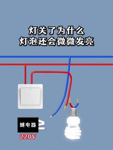 明明开关关着为什么灯亮着一点
