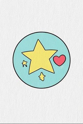 圆形漫画图标