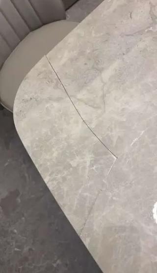 岩板桌面裂了怎么修补