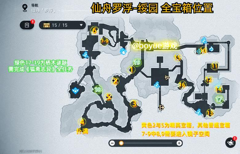 崩铁真正的藏宝图位置