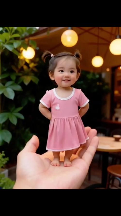 抖音火了的小姑娘