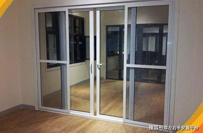 铝合金推拉门组装视频