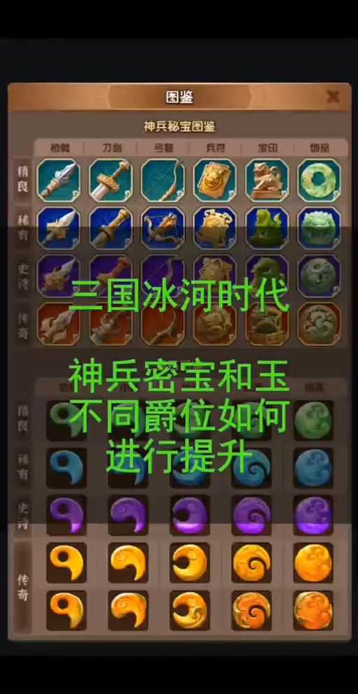 暴打魏蜀吴进阶明细表