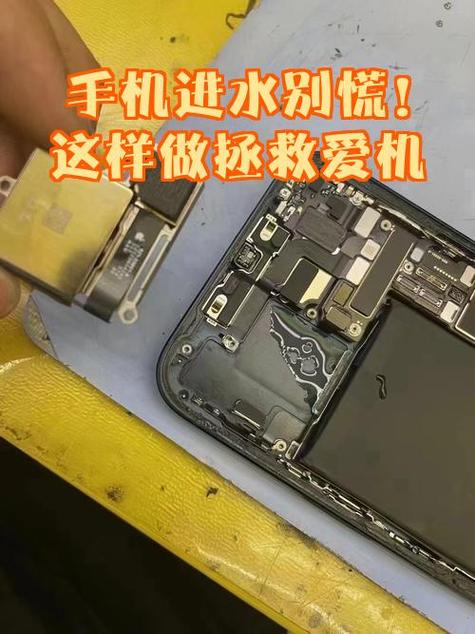 手机进水烧坏硬件的检测方法