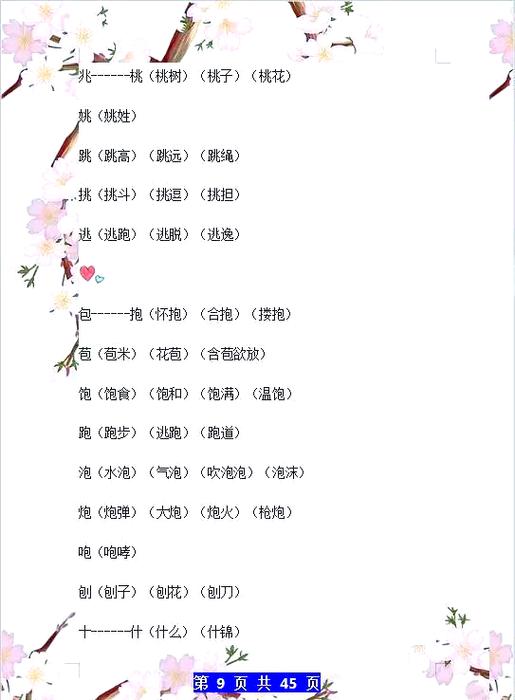 便换偏旁