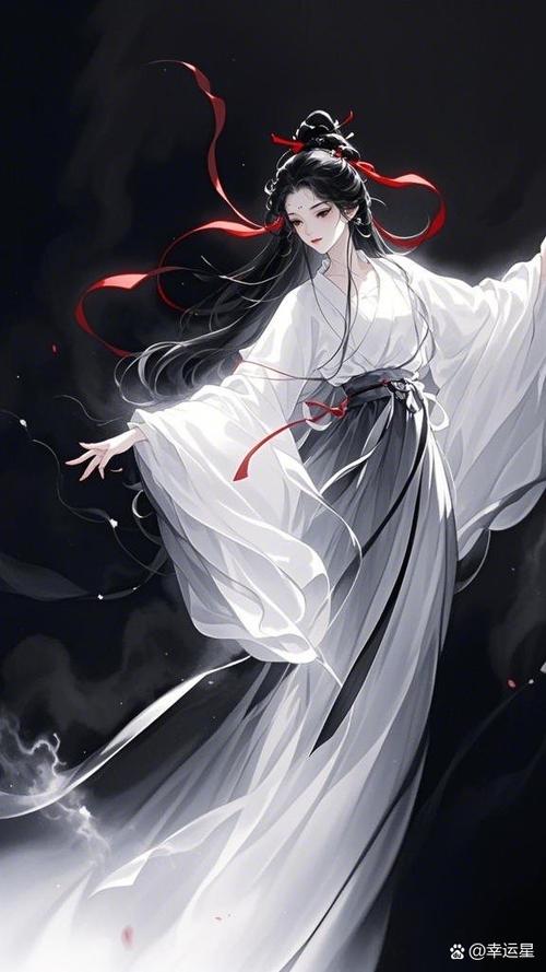 仙气清冷女子古风图片