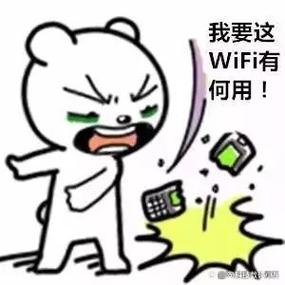 家里的wifi网速慢