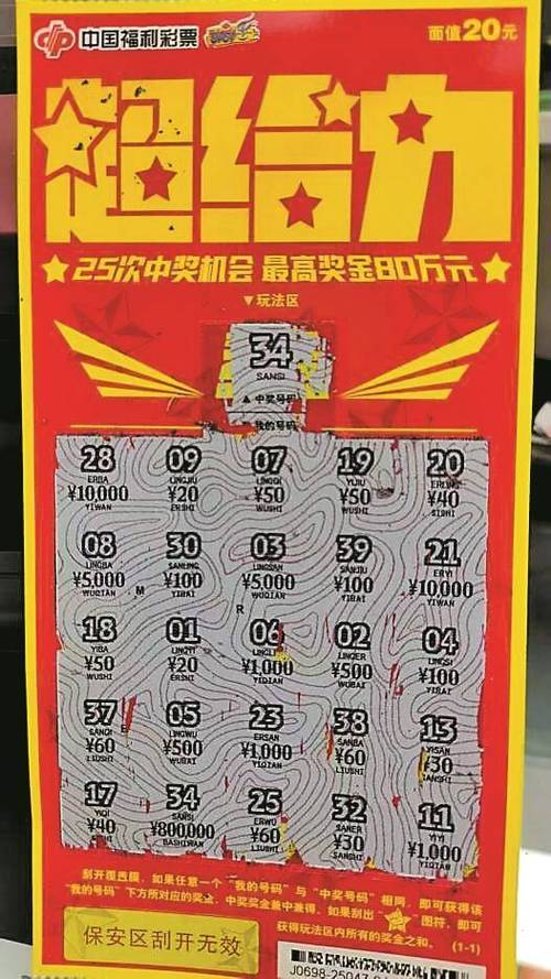 什么刮刮乐最容易中奖