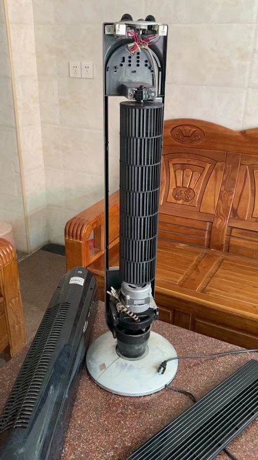 艾美特风扇罩拆卸视频