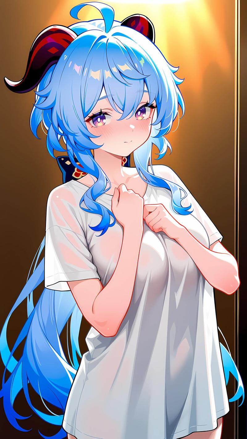 甘雨触