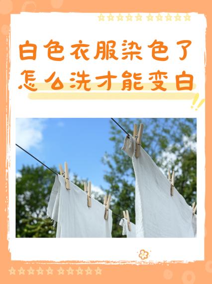 白衣泛黄怎么变白