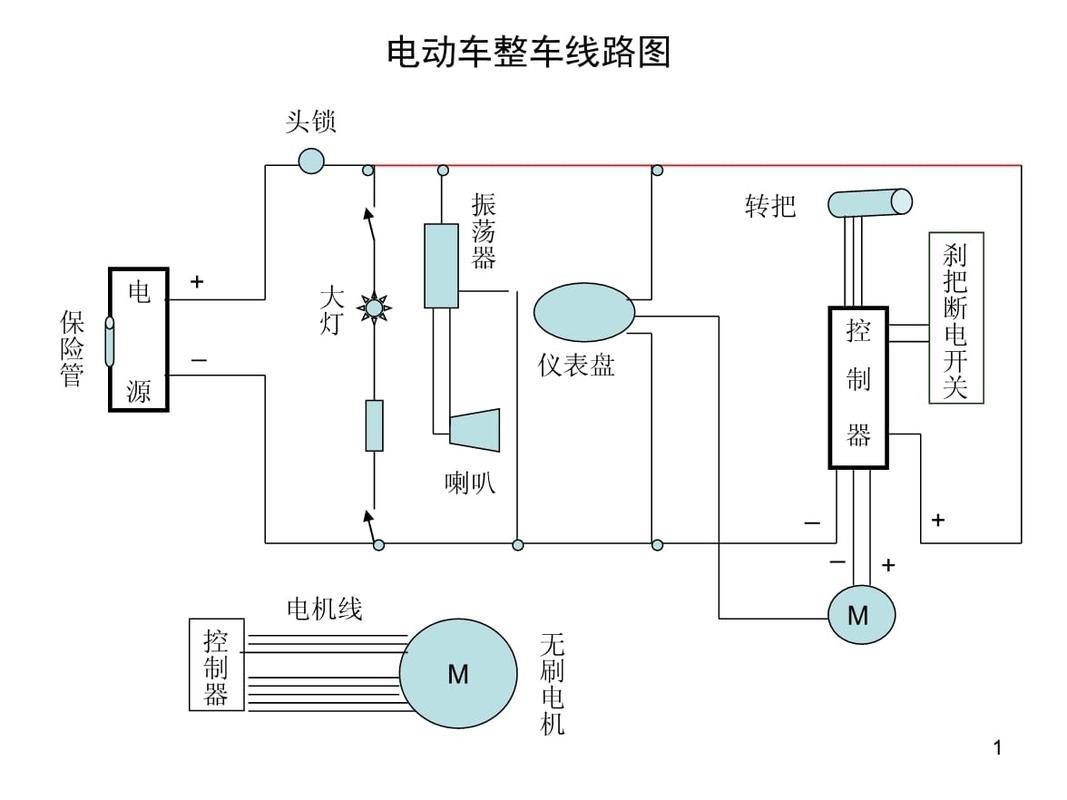 电动滑板车电路图